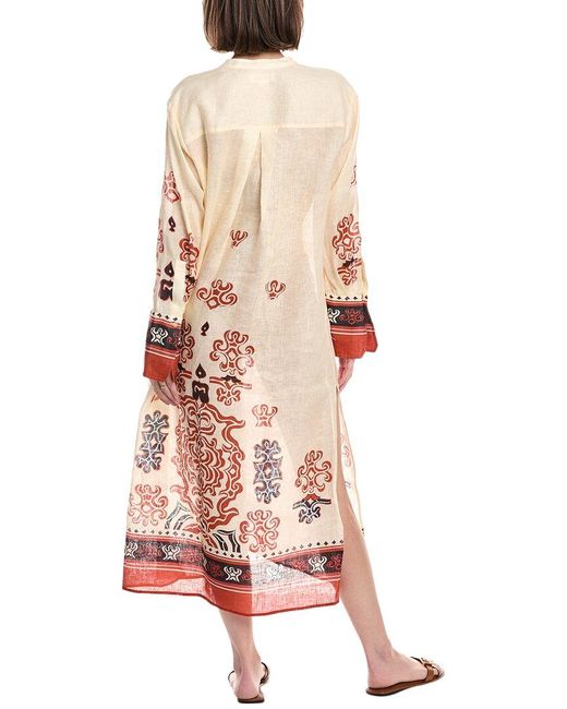 A.L.C. Pink A.L.C Kacey Ii Linen Dress