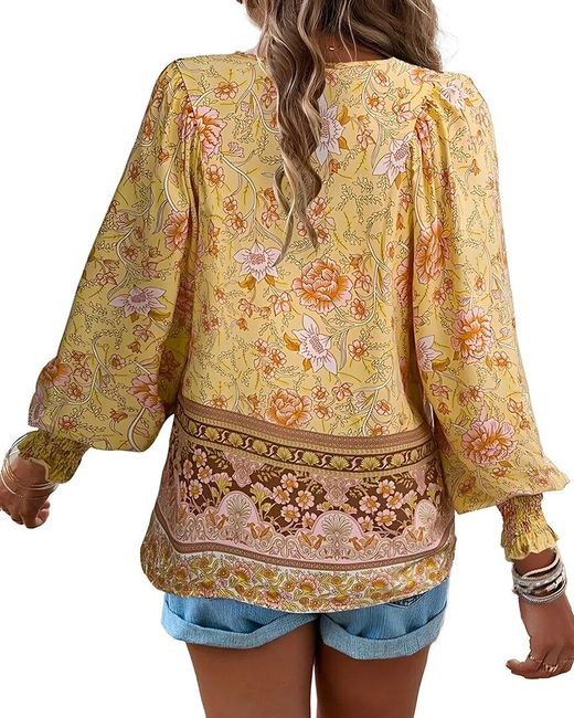 Lily Kim Yellow Blouse