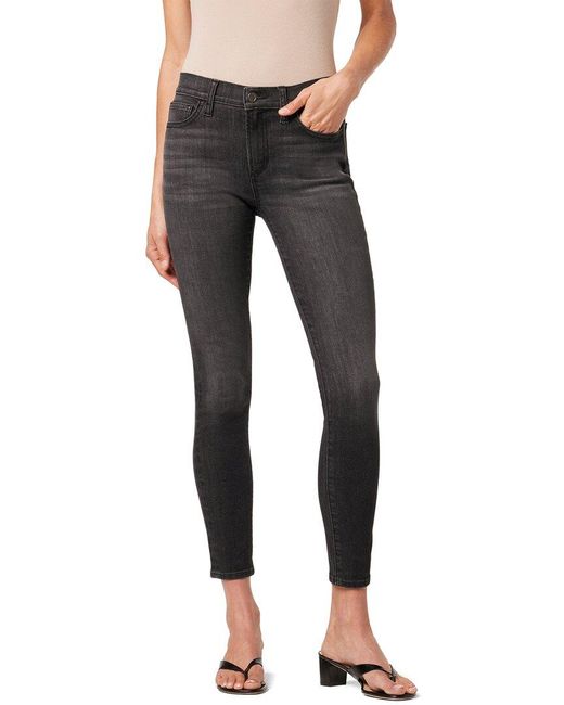 Joe's Jeans Black Supermodel Mid-rise Skinny Ankle Jean