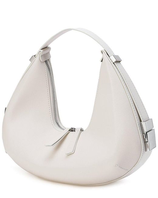 Tiffany & Fred Paris Natural Smooth Leather Shoulder Bag