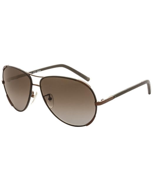Chloé Brown Ce100Sl 60Mm Sunglasses