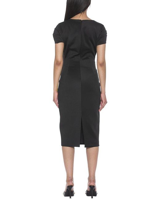 Alexia Admor Black Crysta Sheath Dress