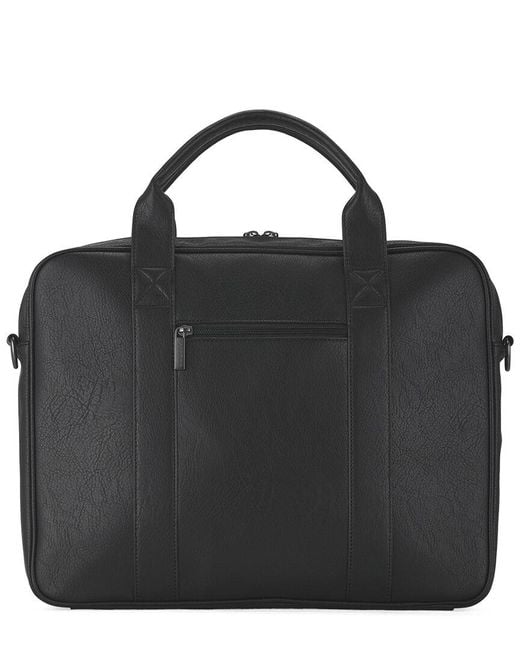 Bugatti Black Palermo Executive Briefcase