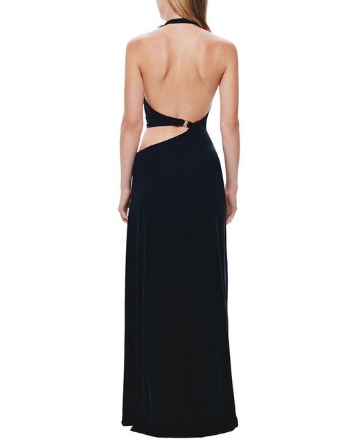 Misha Black The 'Devon' Cupro Dress