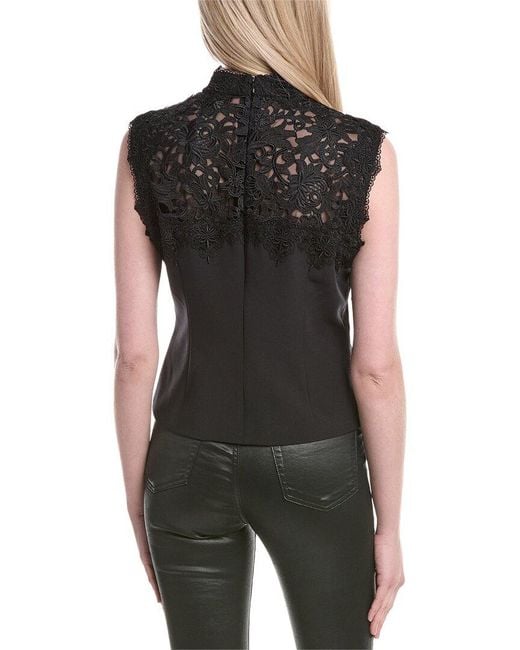 Generation Love Black Joya Lace Top
