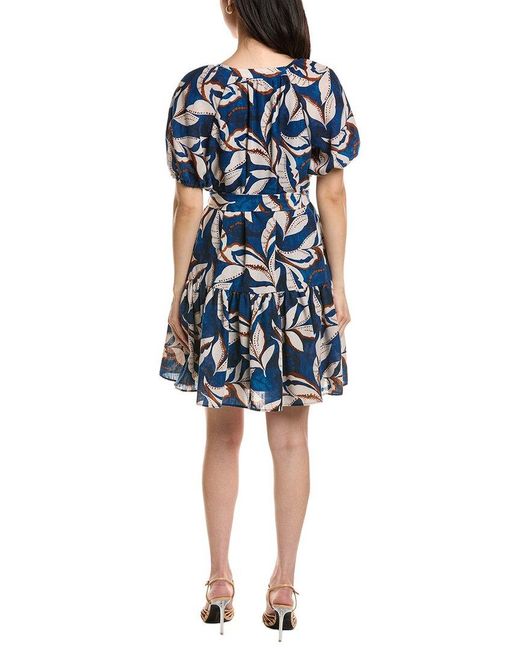 Julia Jordan Blue Balboa Mini Dress