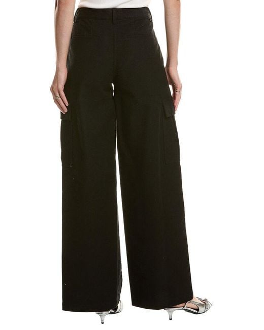 Theory Black Relax Cargo Pant