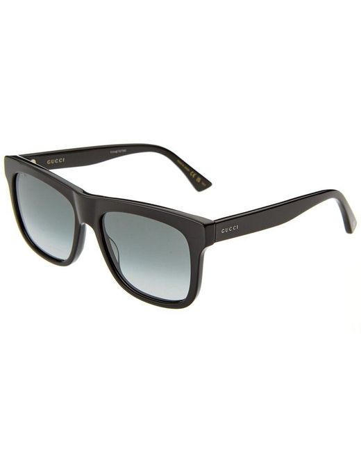 Gucci Black Unisex GG0158SN 54mm Sunglasses for men