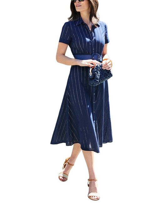 J.McLaughlin Blue Kalinda Dress
