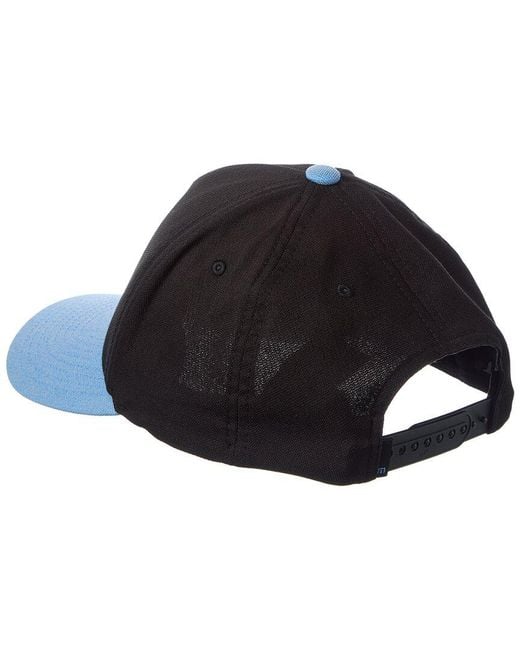Travis Mathew Black Main Port Cap for men