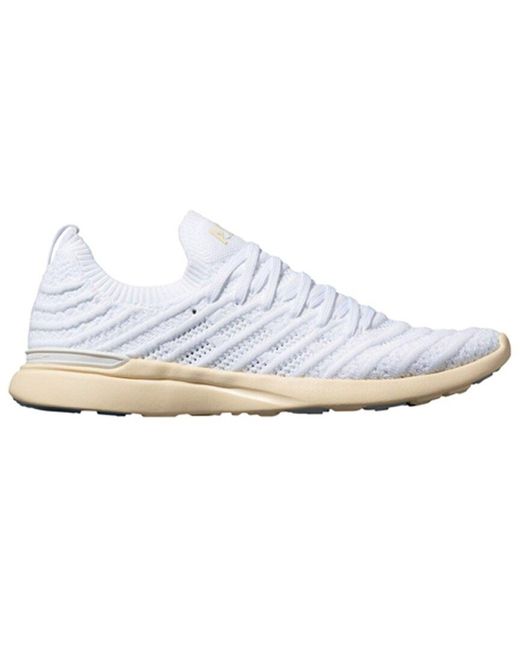 Athletic Propulsion Labs White Athletic Propulsion Labs Techloom Wave for men