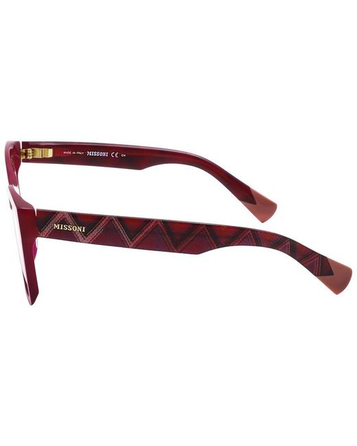 Missoni Red 53Mm Optical Frames