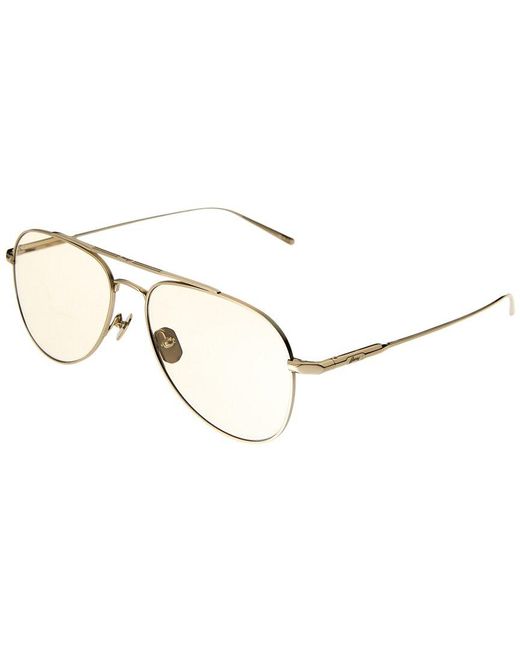 Brioni Natural Br0102s 56mm Sunglasses for men