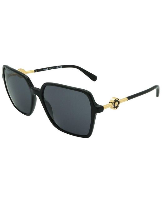 Versace Black Ve4396 58mm Sunglasses