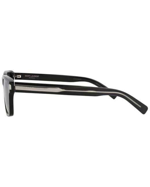 Saint Laurent Black 57Mm Sunglasses for men