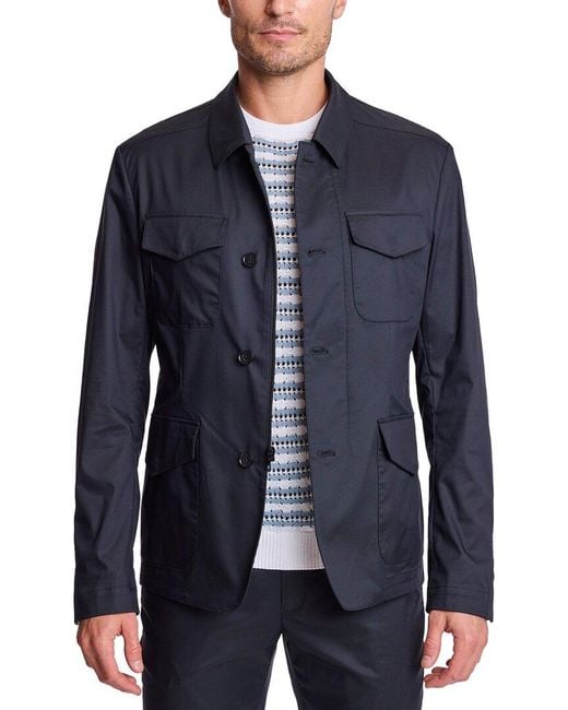 Paisley & Gray Blue City Jacket for men