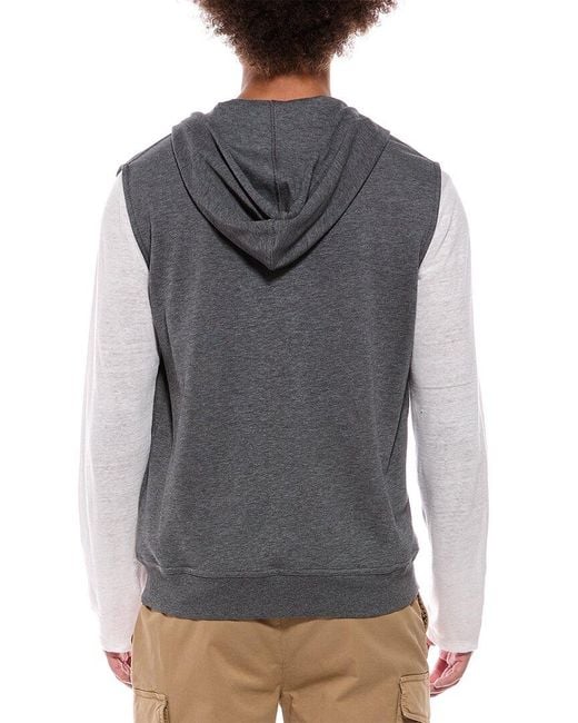 Brunello Cucinelli Gray Vest for men