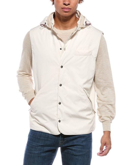 Brunello Cucinelli Natural Vest for men