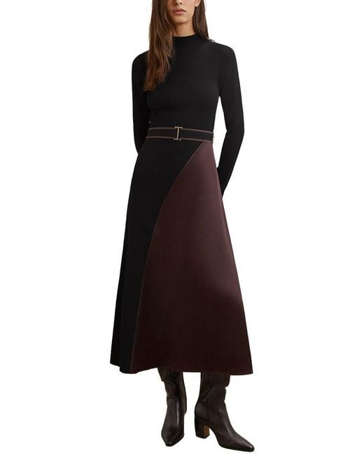 Reiss Black Misty Dress