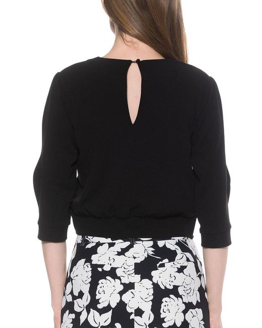 Alexia Admor Black Bebe Top