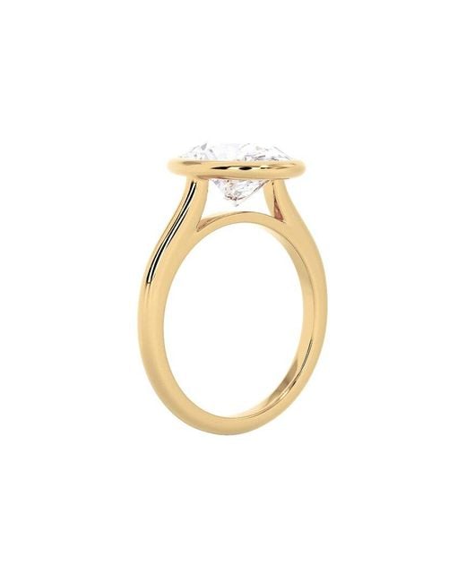 Lab Grown Diamonds White 14K 4.00 Ct. Tw. Lab-Grown Diamond Ring