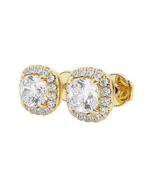 Lab Grown Diamonds White 14k 3.50 Ct. Tw. Lab-grown Diamond Studs