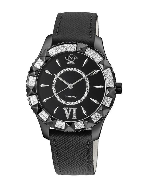 Gv2 Black Venice Vegan Diamond Watch