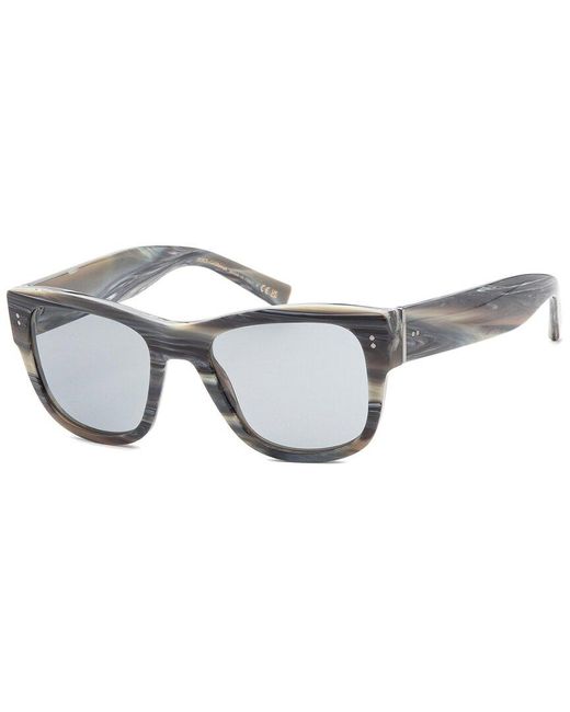 Dolce & Gabbana Gray Dg4338 52mm Sunglasses for men