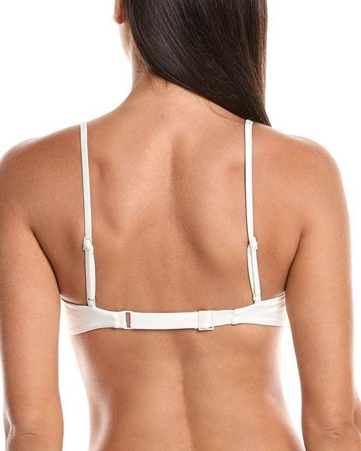Haight White Monica Bikini Top