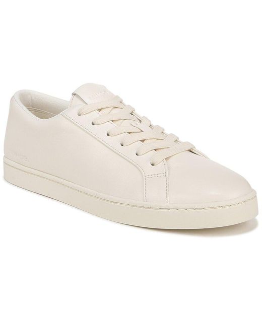 Vince White Keoni Leather Sneaker