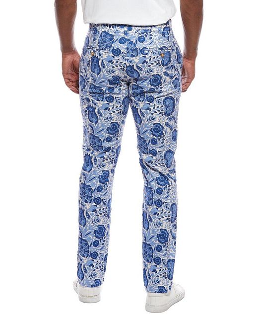 J.McLaughlin Blue Lukas Pant for men