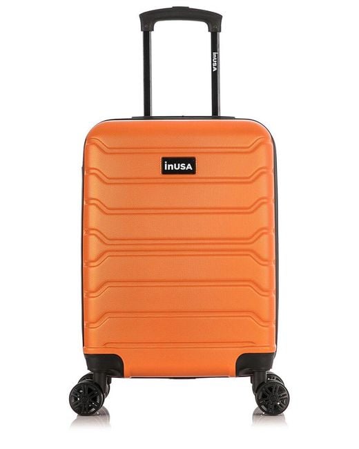 InUSA Orange Trend Lightweight 20" Hardside Spinner