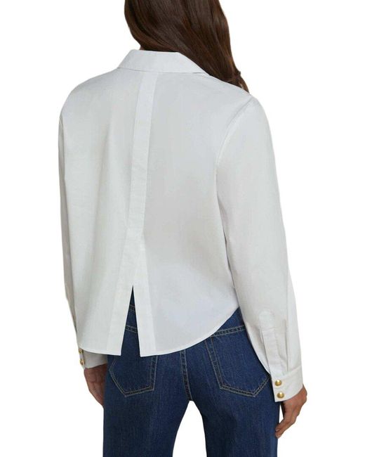 L'Agence Blue Cosette Shirt