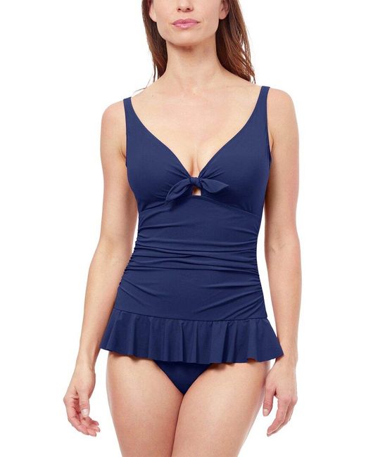 Gottex Blue Dandy Swimdress One-Piece