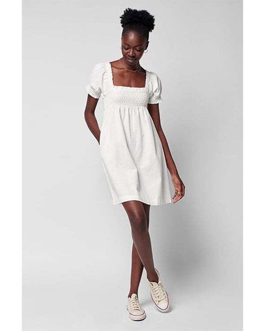 Faherty Brand White Ramona Dress