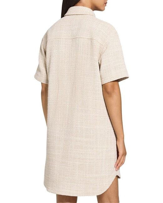 Theory Natural Easy Mini Dress