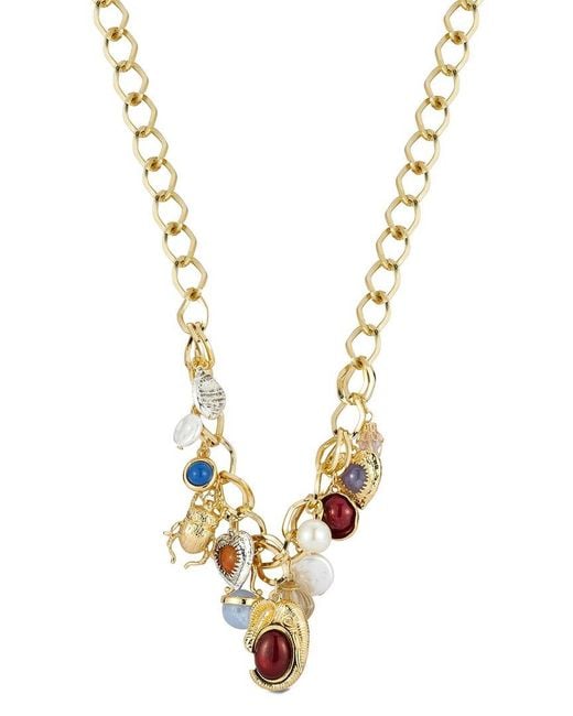 Chloe and Madison Metallic Jewelry Plated Necklace