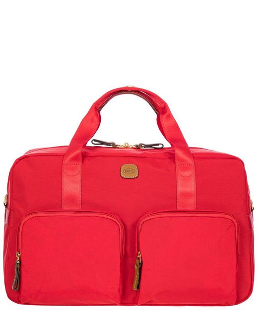 Bric's Red X-collection X-travel Carry-on Duffel Bag