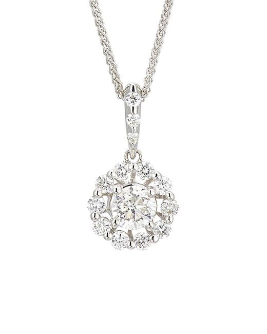 Diana M White Fine Jewelry 18k 0.98 Ct. Tw. Diamond Necklace