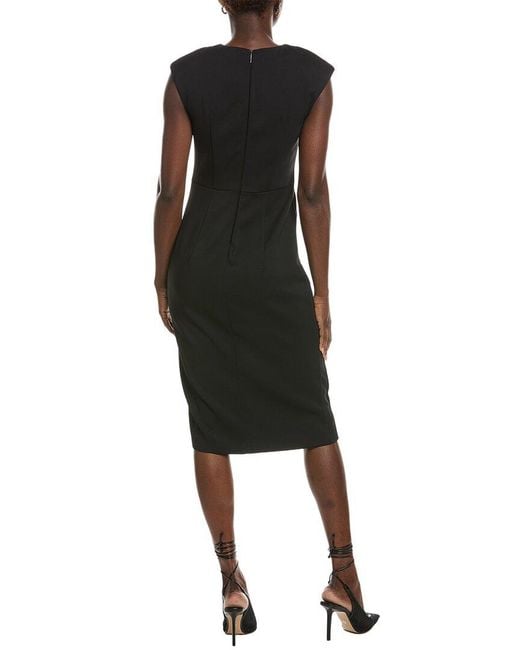 Marc Cain Black Solid Dress