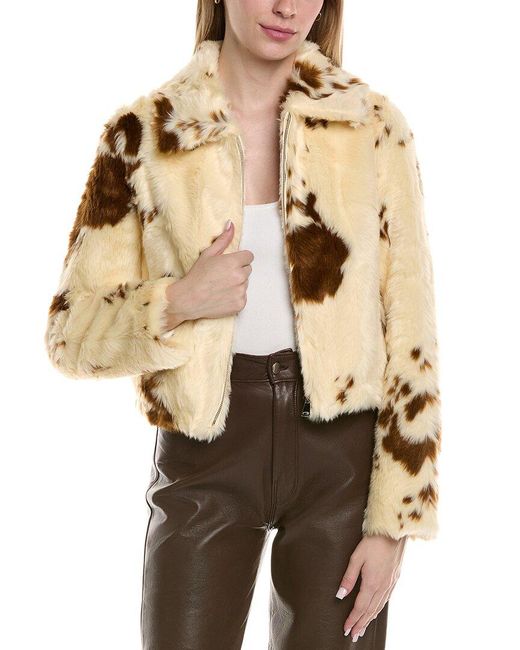 Adrienne Landau Natural Emory Jacket