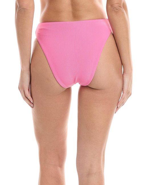 VYB Pink Kimmy Vintage High-Waist Bikini Bottom