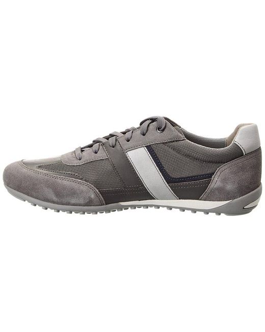 Geox Suede Sneaker in Gray for Men Lyst