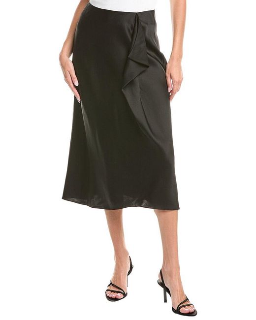 Jonathan Simkhai Green Blane Midi Skirt