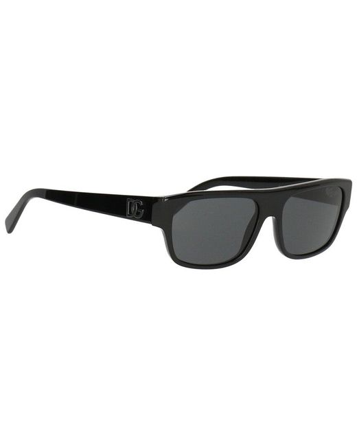 Dolce & Gabbana Black Dg4455 57mm Sunglasses