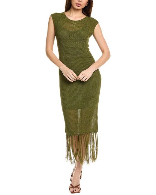 Sadie & Sage Green Sage The Label Mila Midi Dress
