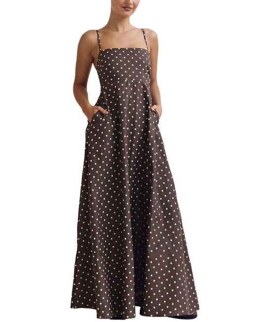LOEY Brown Maxi Dress