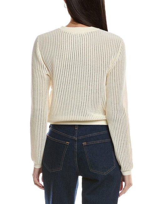 Rag & Bone White Vivi Knit Cardigan