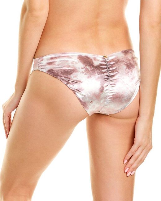 PQ Swim Natural Basic Velour Full Bikini Bottom