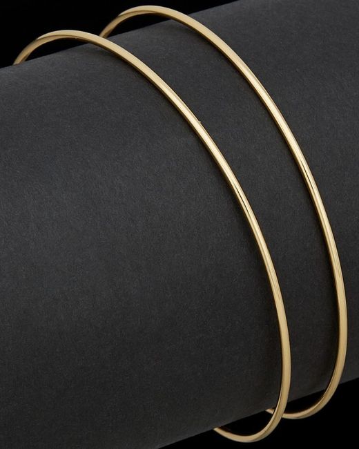 Argento Vivo Black 18K Over Howlite Coil Bangle